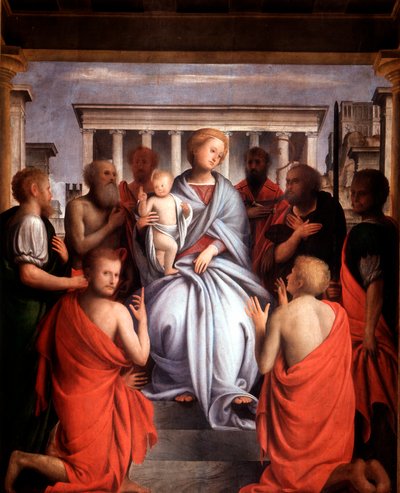 Madonna and Child, late 15th-early 16th century by Bramantino