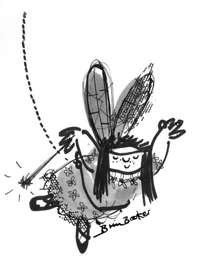 Christmas Fairy 2 by Brenda Brin Booker