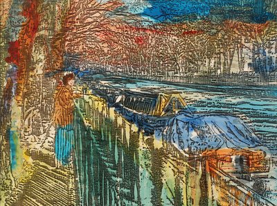 Girl at Little Venice by Brenda Brin Booker