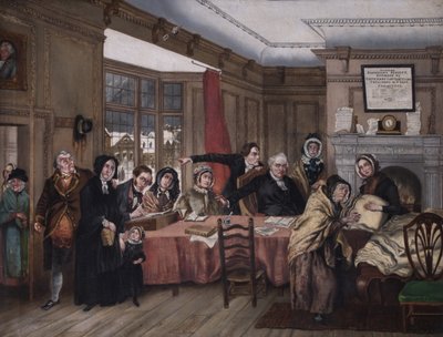 Allfaire Benevolent Society, 1863 by Brian Percy Mann