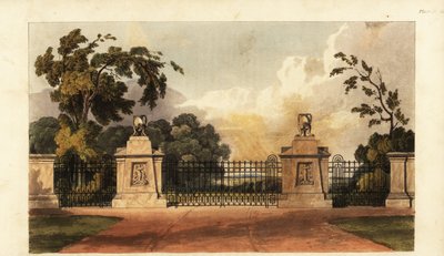Design for a Regency Park Entrance by British School