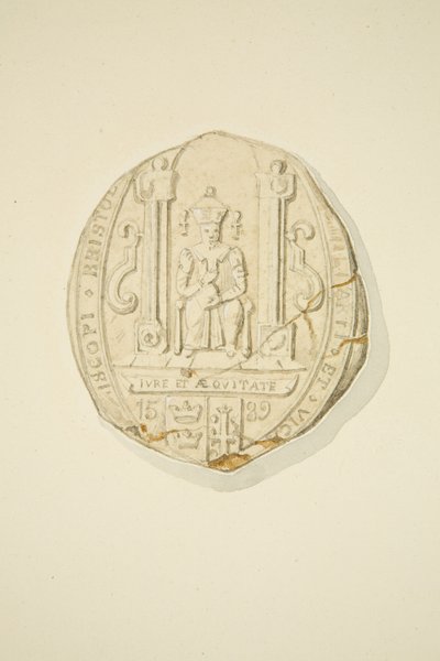 Episcopal Seal by British School