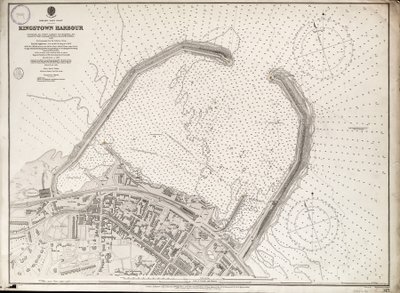 Kingstown Harbour, East Coast of Ireland by British School