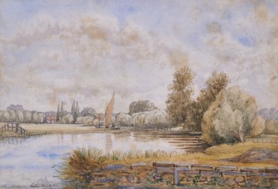 The Medway Below Maidstone by British School