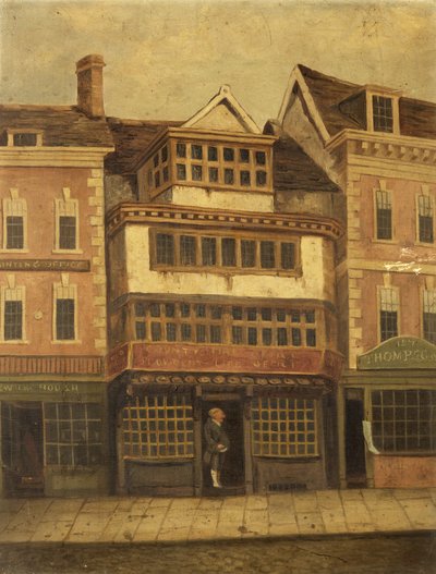 The Old Bank, Gloucester and Jimmy Wood by British School