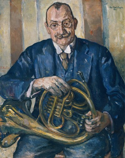 Prof. Karl Stiegler by Broncia Koller Pinell
