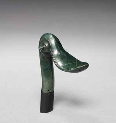 Duck Head Finial by Bronze Age