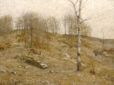 December Uplands, 1919 by Bruce Crane