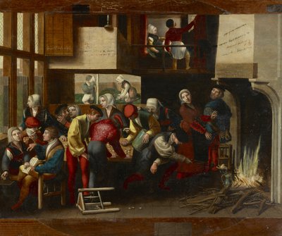 A Brothel Scene, c.1540 by Brunswick Monogrammist
