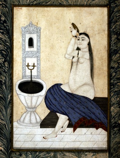 Ottoman Empire: Bathing Woman by Buheri Abdullah