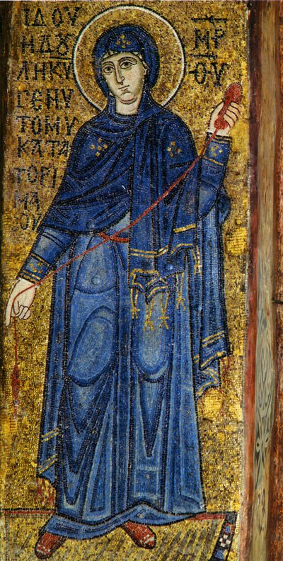 The Virgin from the Annunciation by Byzantine Byzantine