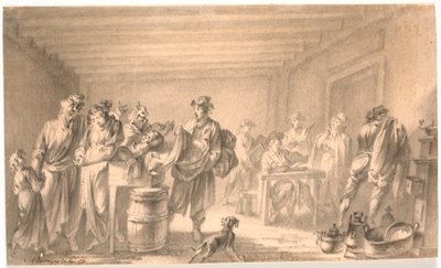 A Scene of Eviction by C.A. Lorentzen