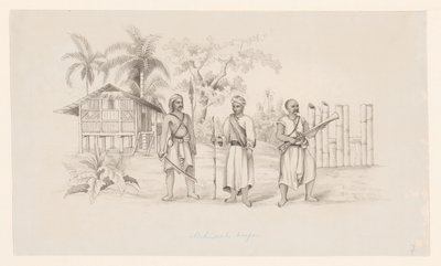 Atjehnese Troops by C.D. Wulf (attributed to)