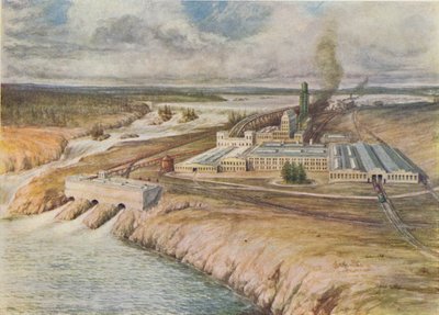 Paper Mills, Newfoundland, 1916 by C.G Lowther