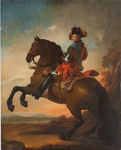 Frederik V on Horseback by C.G. Pilo