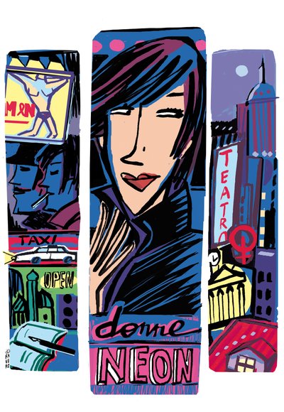 Women in Neon by COSTANZA FAVERO