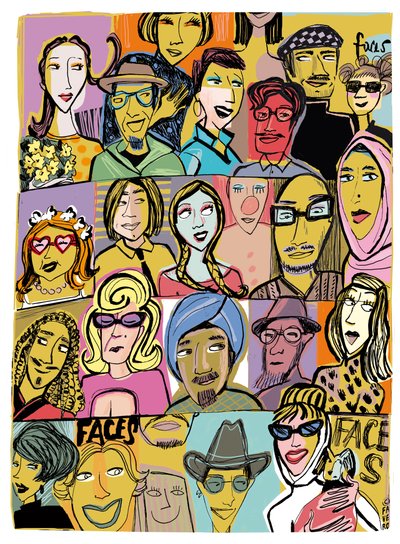 Faces by COSTANZA FAVERO