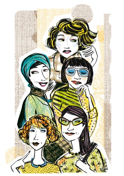 Five Women by COSTANZA FAVERO