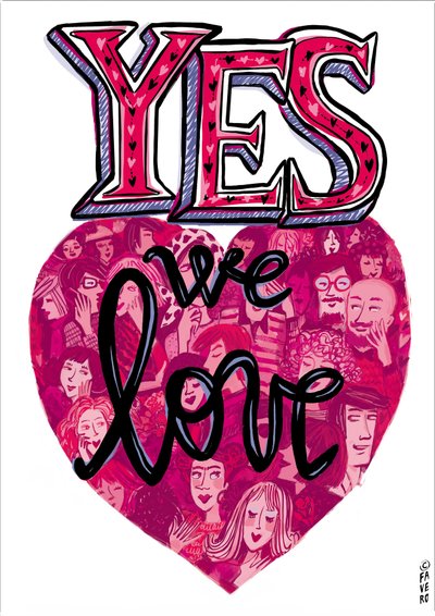 Yes We Love by COSTANZA FAVERO