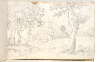 Landscape, After a Graphic Template? by Christoffer Wilhelm Eckersberg