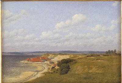 Renbjerg Tileworks by Flensburg Fiord by Christoffer Wilhelm Eckersberg