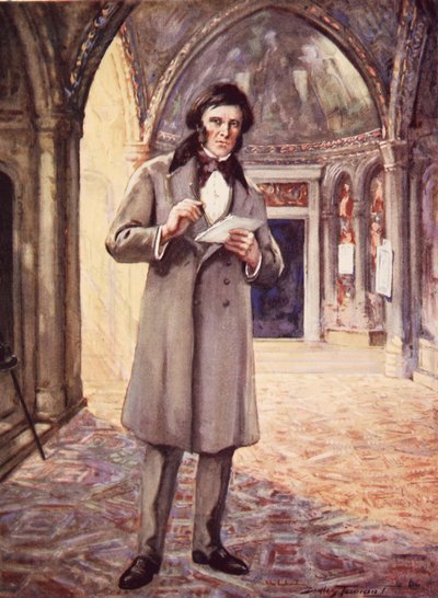 John Ruskin in Venice by C. Dudley Tennant