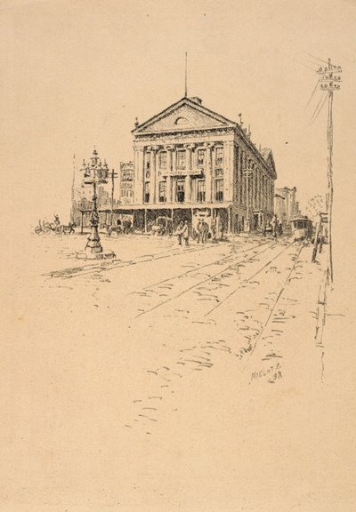 Clinton Hall by C. F. William Mielatz