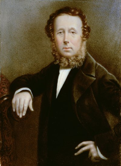 Miniature of Monsieur Tussaud by C. Herve