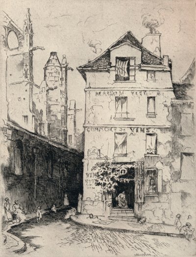 Near St Etienne-du-Mont by C. K. Gleeson