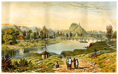 Sandoway, Arakan, Myanmar, 19th century by C Kegan Paul
