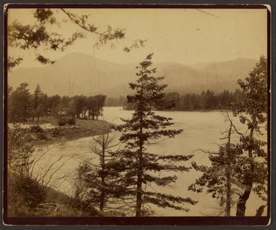 Scene on the Columbia River by C. R. Savage