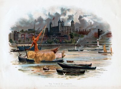 The Tower of London, England by C. Wilkinson
