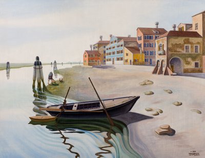 Estuary by Cagnaccio di San Pietro