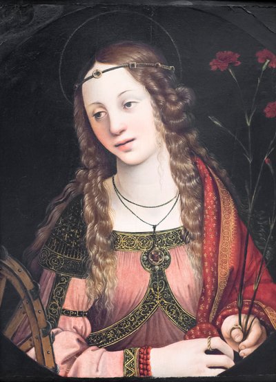 Saint Catherine of Alexandria by Callisto Piazza
