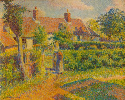 La Chaumière by Camille Jacob Pissarro