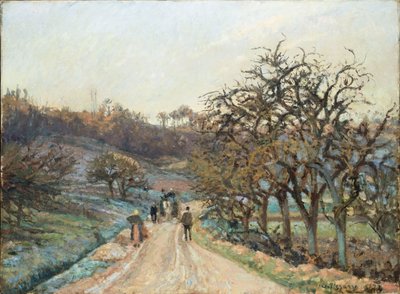 Orchard near Osny, Pontoise by Camille Jacob Pissarro