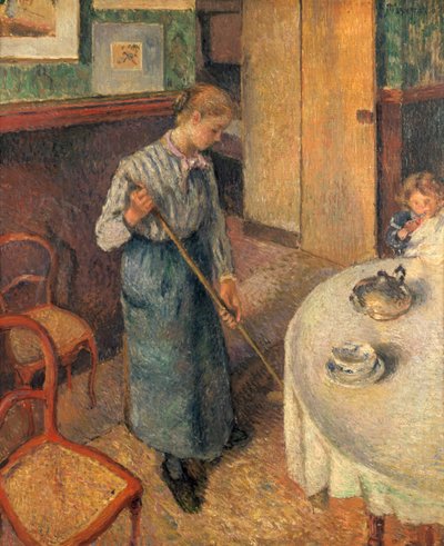 The Young Servant, 1882 by Camille Jacob Pissarro
