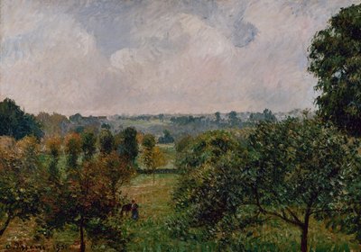 After the Rain, Autumn, Eragny by Camille Pissarro