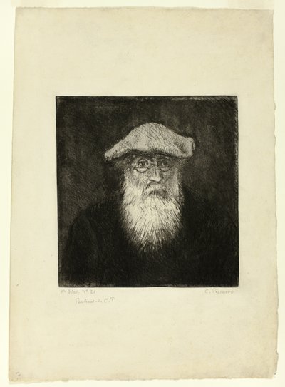 Camille Pissarro, A Self-Portrait by Camille Pissarro