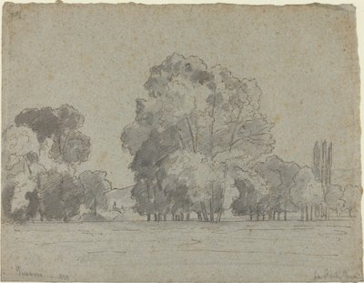 Grove of Trees by Camille Pissarro