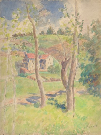 Landscape by Camille Pissarro
