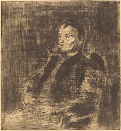 Paul Signac (Portrait) by Camille Pissarro