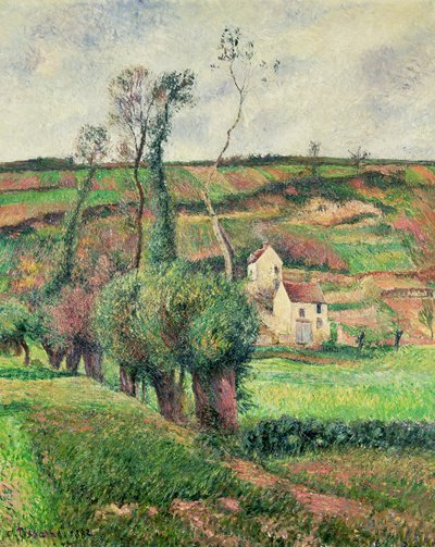 The Cabbage Slopes, Pontoise by Camille Jacob Pissarro