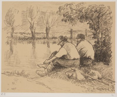 The Tramps by Camille Jacob Pissarro