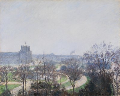 Tuileries Gardens by Camille Pissarro