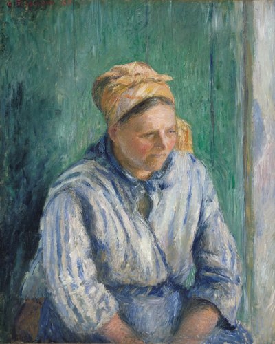 Washerwoman, Study by Camille Jacob Pissarro