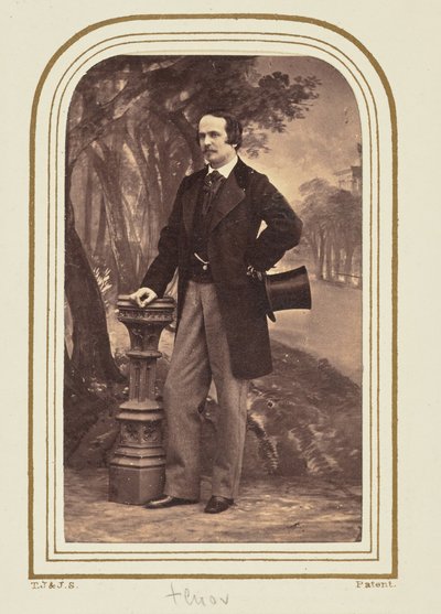 Italo Vandoui (1821 - 1882) by Camille Silvy