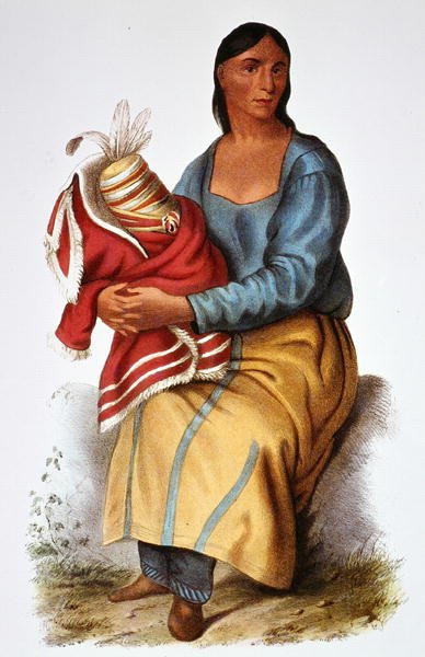 A Chippewa Widow by Canadian School