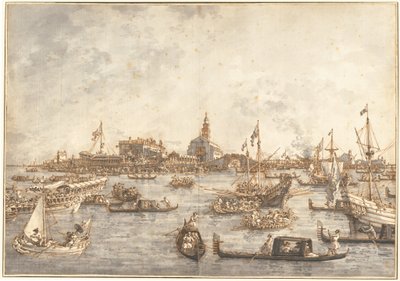 Ascension Day Festival at Venice, 1765-1766 by Canaletto