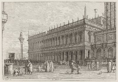 The Library. V. [upper left] by Canaletto